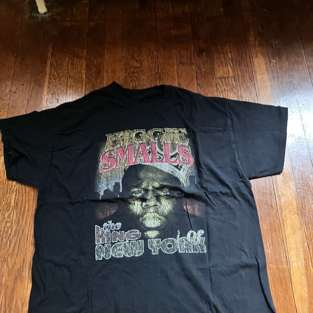 Biggie Smalls Black Graphic T-Shirt